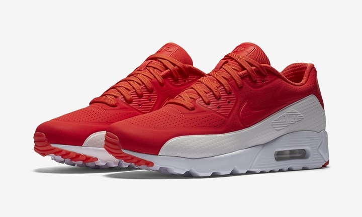 ナイキ エア マックス 90 ウルトラ モアレ ライトクリムゾン/ホワイト (NIKE AIR MAX 90 ULTRA MOIRE Light Crimson/White) [819477-611]