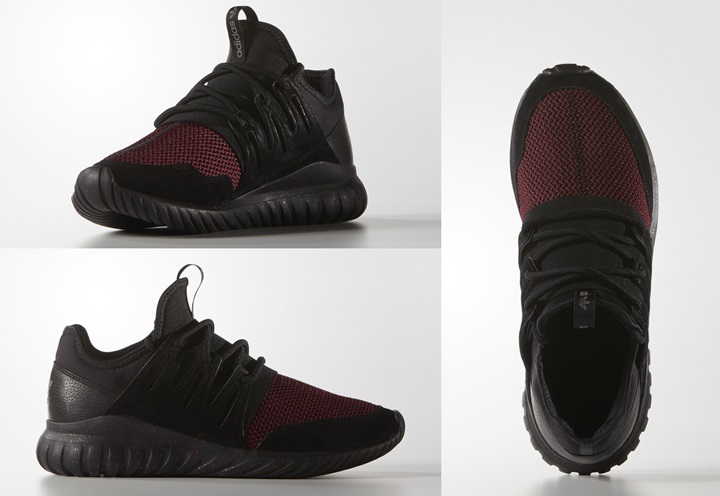 新色”カーディナル”カラーのアディダス オリジナルス チュブラー ラジアルが海外展開！ (adidas Originals TUBULAR RADIAL “Black/Cardinal”)が海外展開！ [AQ2811]