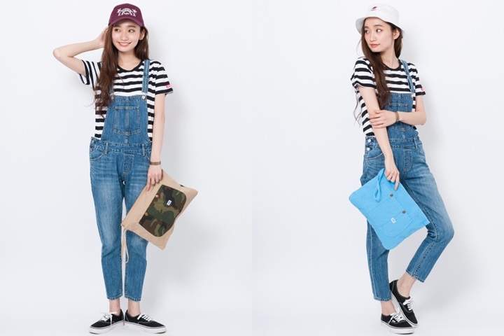 ECサイト限定カラー！X-girl × Lee CLUTCH BAG SET/STRIPEが発売！ (エックスガール リー クラッチ バッグ)