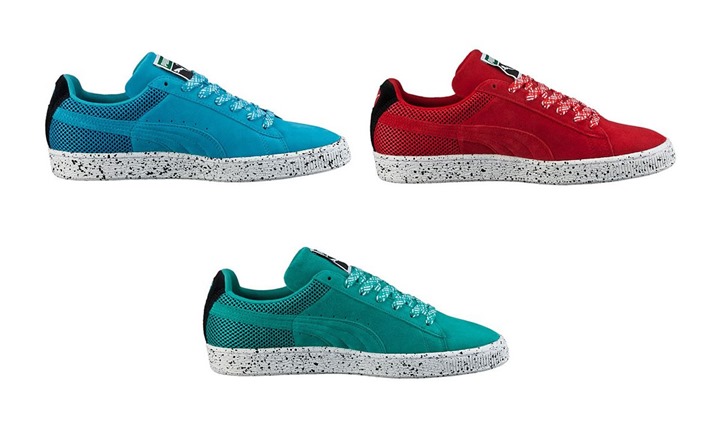 2016年 春夏モデル！PUMA SUEDE CRFTD SPECKLE 3カラー (プーマ スエード クラフテッド スペックル) [360443-01,02,03]