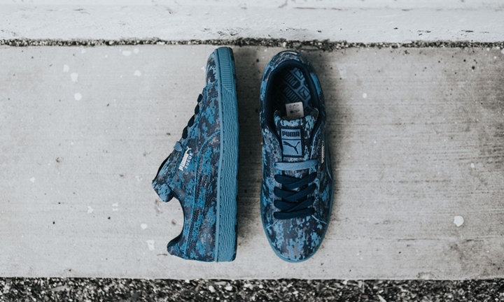 海外展開！PUMA SUEDE A Camo “Blue Heaven” (プーマ スエード カモ “ブルー ヘブン”)