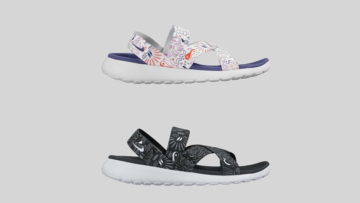 5月発売予定！ナイキ ウィメンズ ローシ ワン サンダル プリント 2カラー (NIKE WMNS ROSHE ONE SANDAL PRINT) [832644-011,155]