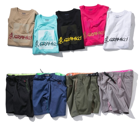 X-large × GRAMICCI 第2弾が5/14から発売！OGゴリラのTEE/クライミングショーツがラインナップ！ (エクストララージ グラミチ)