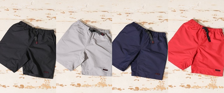 6月上旬発売！折り畳んで持ち運びにGOOD！GRAMICCI PACKABLE SHELL SHORTS (グラミチ)