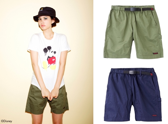 X-girl x GRAMICCI PAINTER SHORT PANTSが6月中旬発売！ (エックスガール グラミチ)