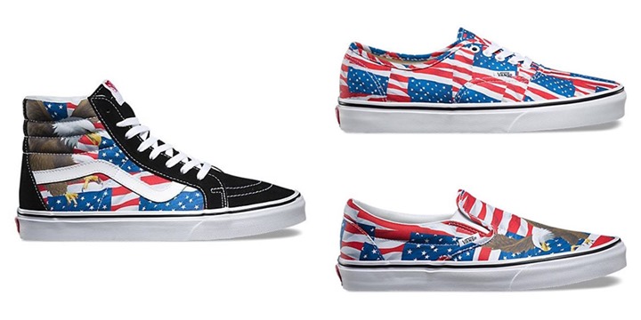 5/13発売！VANS "FREE BIRD & FLAG" SK8-HI REISSUE/AUTHENTIC/SLIP-ON (バンズ "フリー バード フラッグ" スケートハイ オールドスクール スリッポン)