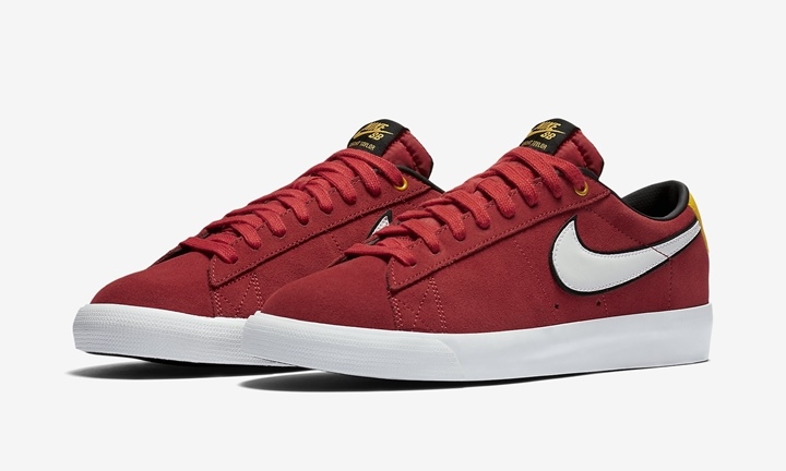 ナイキ ブレーザー ロー GT SB "ユニバーシティ レッド" (NIKE SB BLAZER LOW GT "University Red") [704939-610]