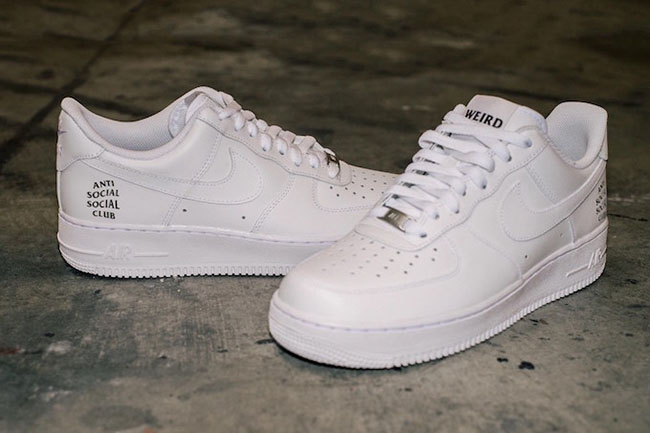 ANTI SOCIAL SOCIAL CLUB × NIKE AIR FORCE 1 LOW “White” (アンチ ソーシャル ソーシャル クラブ ナイキ エア フォース 1 ロー “ホワイト”)