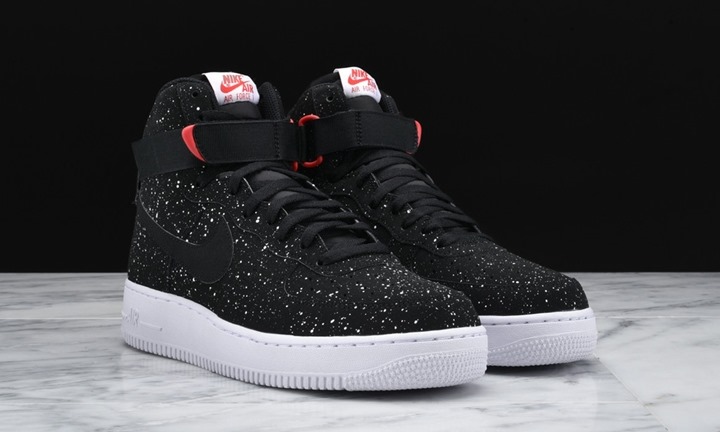 海外展開！ナイキ エア フォース 1 ハイ 07 エレベート “ブラック/ホワイト スペックル” (NIKE AIR FORCE 1 HIGH 07 LV8 “Black/White Speckle”) [315121-035]