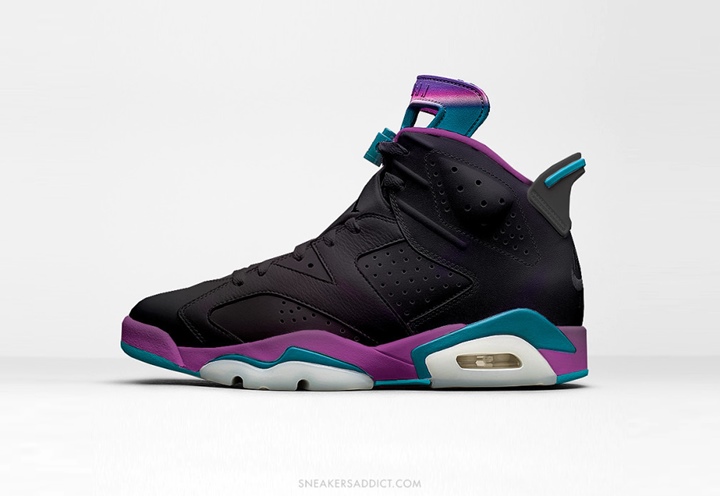 【リーク】ナイキ エア ジョーダン 6 ホーネッツ “ブラック イリディセント” (NIKE AIR JORDAN 6 HORNETS “Black Iridescent 2017”)