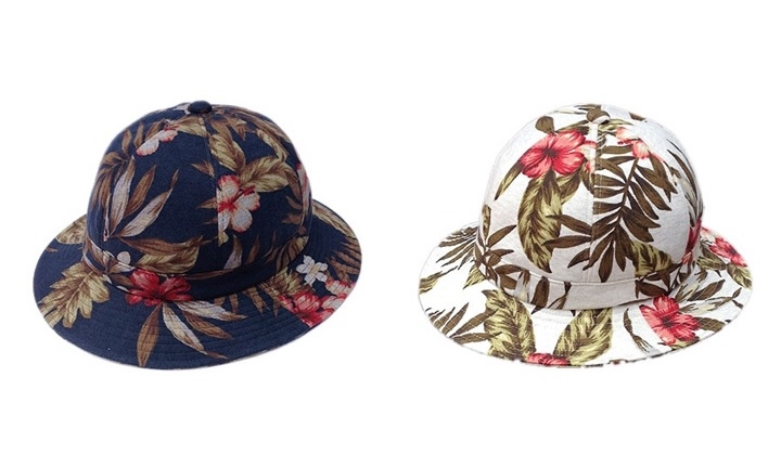 爽やかなボタニカル柄を総柄で落とし込んだDUPPIES BOTANICAL METRO HATが展開中！ (ダッピーズ ボタニカル メトロ ハット)