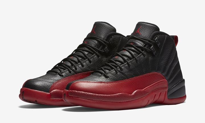 【オフィシャルイメージ】5/28発売予定！ナイキ エア ジョーダン 12 “フルゲーム” (NIKE AIR JORDAN XII “Flu Game”) [130690-002]