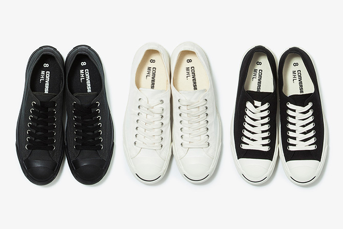 MHL別注！ × CONVERS JACK PURCELL 3カラーが5/20先行予約開始！ (コンバース ジャックパーセル)