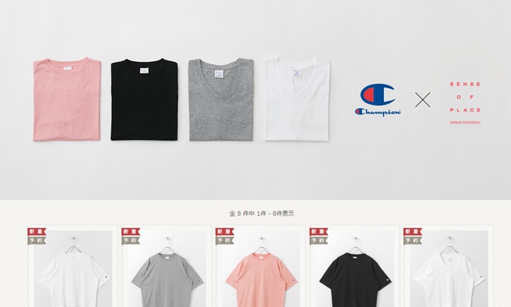 Champion × SENSE OF PLACE 別注メンズ/ウィメンズ アイテム第2弾が6月中旬発売！ (チャンピオン センス オブ プレイス)