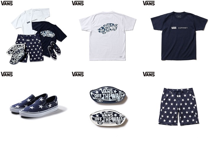 5/28発売！VANS x SOPHNET. STAR CLASSIC PACK 2 (バンズ ソフネット スター クラシック パック)