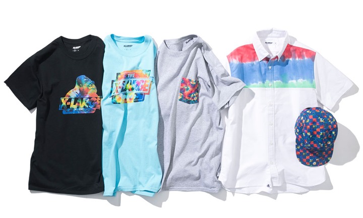 X-large 2016 SUMMER “TIE-DYE” COLLECITONが5/27から発売！ (エクストララージ ダイダイ)