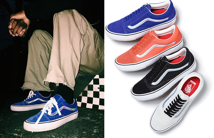 速報】SUPREME × VANS 2016 2nd “Iridescent Old Skool