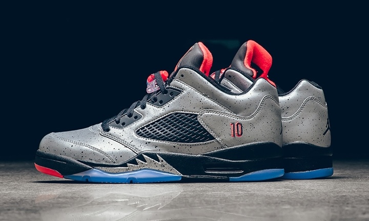 【6/3発売】ネイマール × ナイキ エア ジョーダン 5 メタリックシルバー (Neymar NIKE AIR JORDAN 5 Metallic Silver) [846315-025]