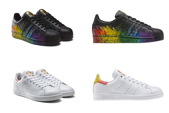 6/1発売！adidas Originals “Pride Pack” 2016 SUPERSTAR/STAN SMITH (アディダス オリジナルス “プライド” パック スーパースター/スタンスミス)