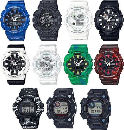 ジーショック (G-SHOCK)、2016年6月度の11種類が発売！今月はFUTURAとのコラボがラインナップ！