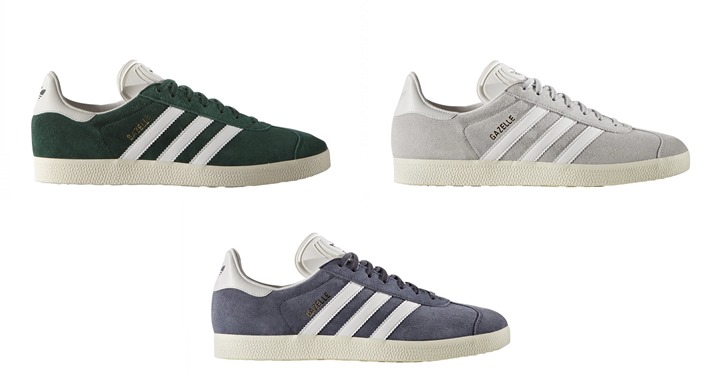 2016年 秋冬モデル！アディダス オリジナルス ガゼル 3カラーが6/3に発売！ (adidas Originals GAZELLE) [BB5490][S76221][S76688]