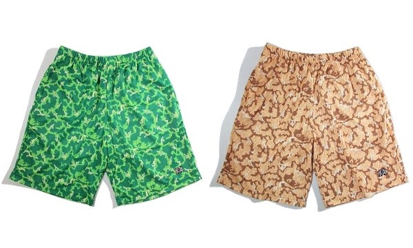 DUPPIES 今シーズンパターンである"BEYOND CAMO"を使用した"EASY SHORTS"が展開！ (ダッピーズ ビヨンド カモ)