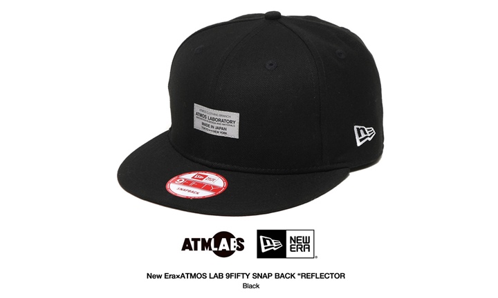 6/4発売！ATMOSLAB × New Era 9FIFTY SNAP BACK REFLECTOR TAG (アトモスラボ ニューエラ スナップ バック リフレクター タグ)