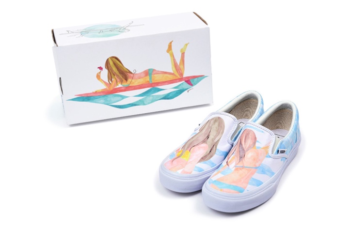 湘南エリアを中心に活躍するイラストレーター“Yumi Yamada” × VANSとのコラボレーションモデルが6/11発売！ (バンズ)