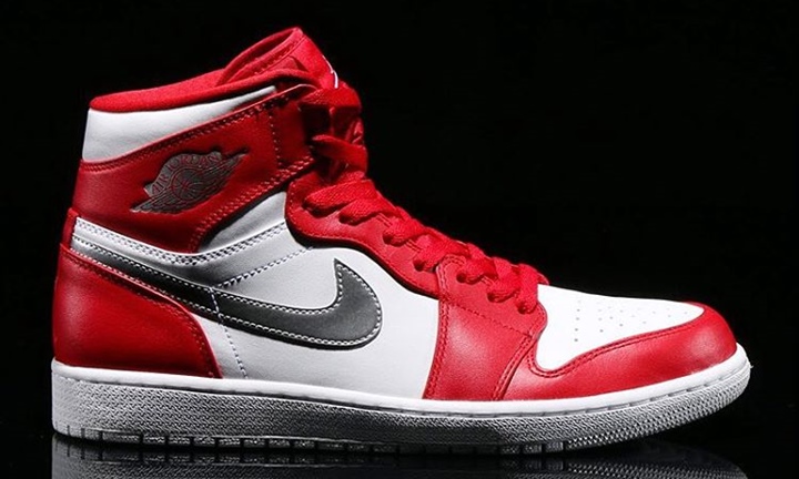 6/11発売！ナイキ エア ジョーダン 1 レトロ ハイ “レッド/ホワイト/ブラック” (NIKE AIR JORDAN 1 RETRO HIGH “Red/White/Black”) [332550-602]