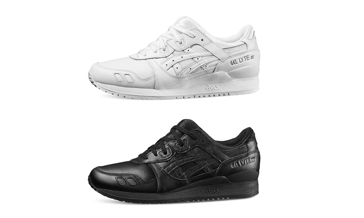 8/15発売！オールカラーのアシックス タイガー ゲルライト 3 "トリプル ホワイト/トリプル ブラック" (ASICS Tiger GEL-LYTE III "Triple White/Triple Black") [HL6A2-0101,9090]