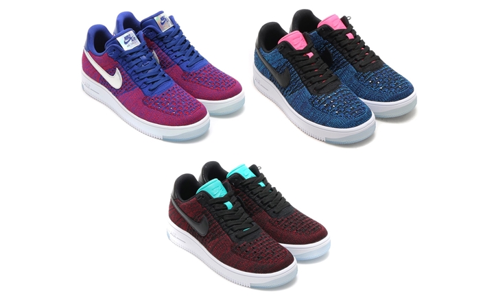 2016年 秋モデル！ナイキ エア フォース 1 ウルトラ フライニット ロー プレミアム 3カラー (NIKE AIR FORCE 1 ULTRA FLYKNIT PREMIUM 2016 FALL) [820256-002,003][826577-601]