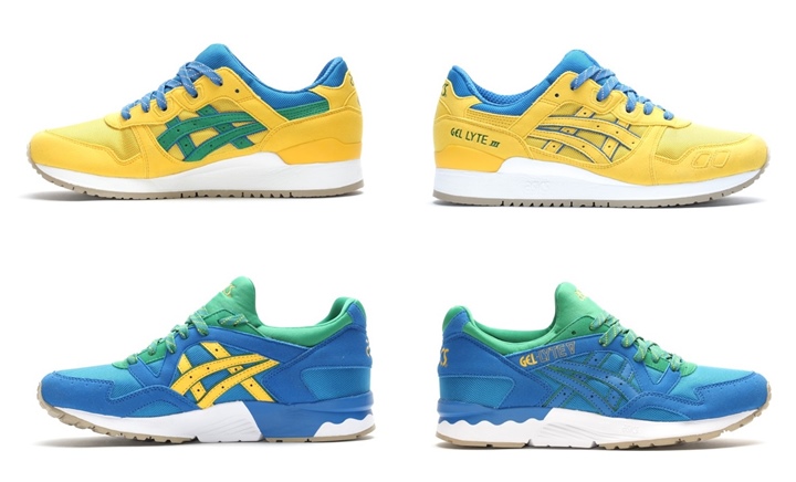 8/1発売！アシックス タイガー ゲルライト 3 & 5 “リオ パック” (ASICS Tiger GEL-LYTE III V “Rio PACK”) [H6X1N-0404][H6R1N-4242]