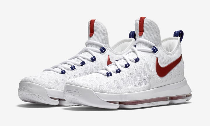 【オフィシャルイメージ】7/1発売！ナイキ KD9 "ユーエスエー" (NIKE KD9 “USA”) [844382-160]