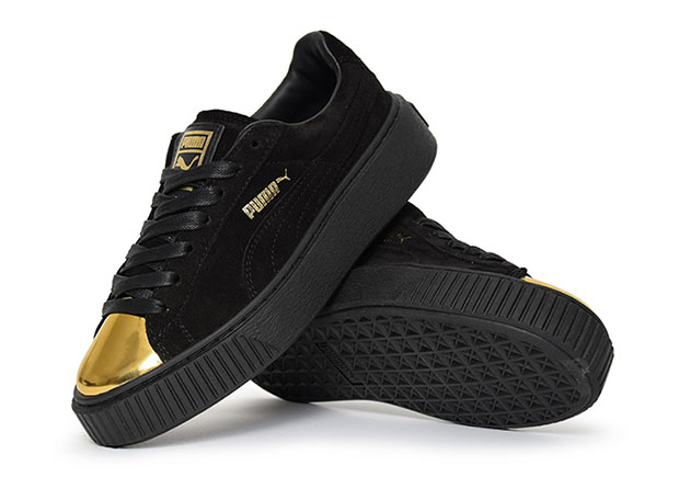 海外展開！PUMA SUEDE PLATFORM “GOLD TOE” PACK (プーマ スエード ...