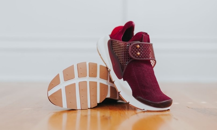 ガムソールのナイキ ウィメンズ ソック ダート “ナイトマルーン” (NIKE WMNS SOCK DART “Night Maroon”)