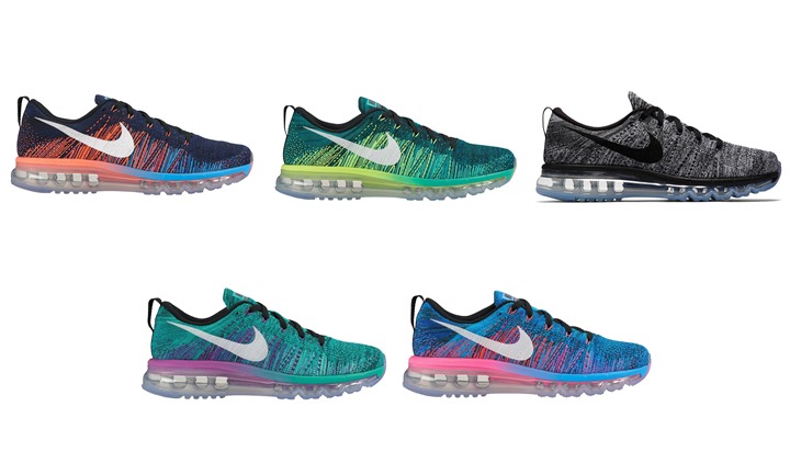 7月中旬発売！2016年 秋モデル！ナイキ フライニット マックス 5カラー (NIKE FLYKNIT MAX 2016 FALL) [620469-008,013,105][620659-013,014]