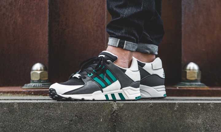 2016年 秋冬モデル！adidas EQT RUNNING SUPPORT “Core Black/Sub Green” (アディダス オリジナルス EQT ランニング サポート “コアブラック/サブ グリーン”) [S32145]