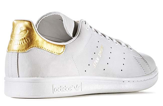 7月下旬発売！24金の金箔加工をシュータンとヒールキャップに施したラグジュアリーなadidas Originals STAN SMITH 24K (アディダス オリジナルス スタンスミス 24K) [S80506]