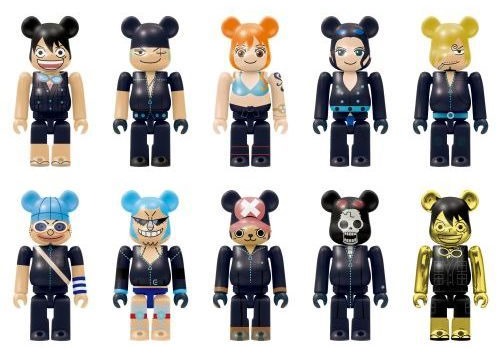 海賊王 ワンピース BE@RBRICK 10体セットがオムニ7限定発売！ (ONE PIECE ベアブリック)