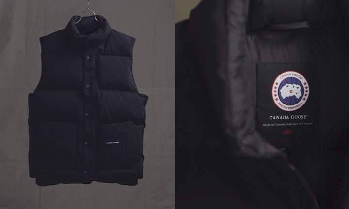 CANADA GOOSE 2016 F/W別注 × FREAK'S STORE エクスクルーシブルモデル「FREE STYLE VEST」が9月上旬発売！ (カナダグース フリークス ストア)