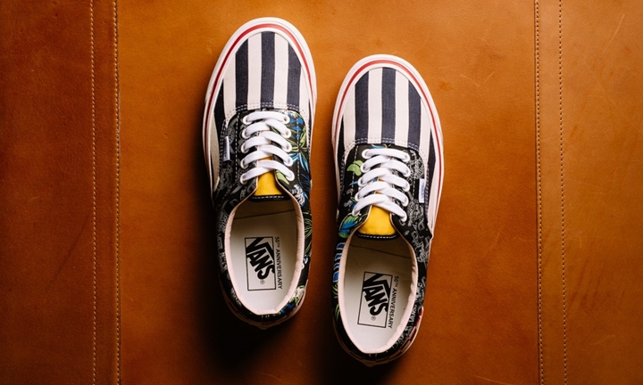 ストライプつま先のVANS ERA 95 REISSUE 50TH ANNIVERSARYが海外展開！ (バンズ エラ リイシュー)