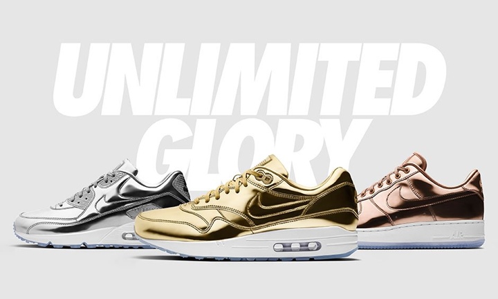 海外8/5展開！オリンピックのメダルを再現できるNIKE iD UNLIMITED GLORY Pack！ (ナイキ アンリミテッド グローリー パック)