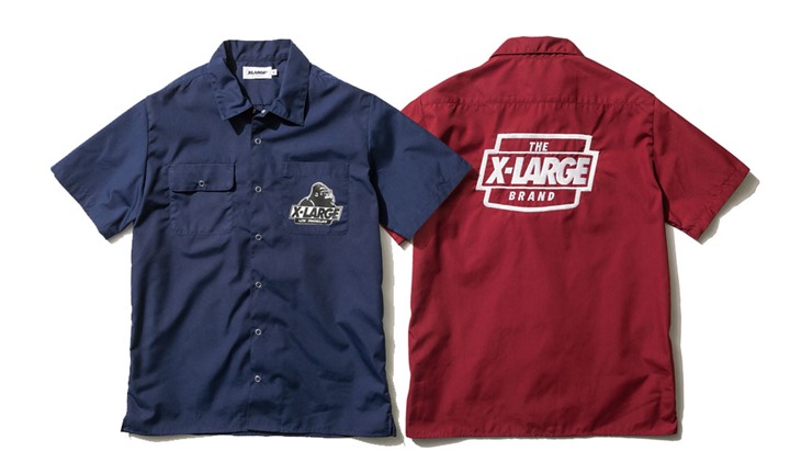 X-large 2016 FALL COLLECTIONからS/S OLD OG WORK SHIRTが発売！ (エクストララージ)