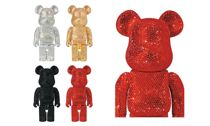 オーダーメイドのスワロフスキーデコ ベアブリックがMEDICOM TOY PLUS限定で展開！ (BE@RBRICK Swarovski Crystal)