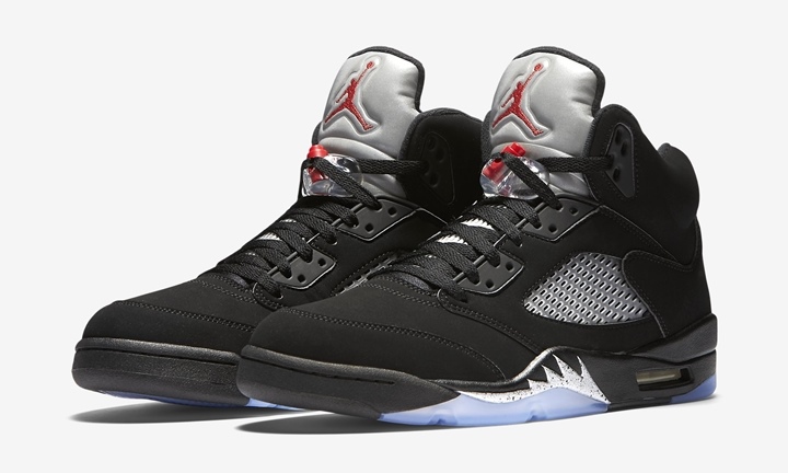 26.5 AIR JORDAN 5  OG BLACK METALLIC