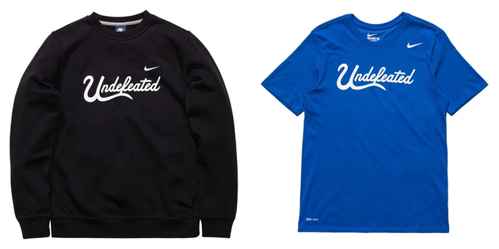 海外展開！UNDEFEATED × NIKE SCRIPT CREW/DTYFIT TEE (アンディフィーテッド ナイキ)