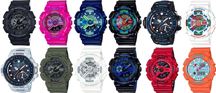 ジーショック (G-SHOCK)、2016年8月度の12種類が発売！今月はハワイ発のストリートブランド「In4mation（インフォメーション）」とのコラボモデルラインナップ！