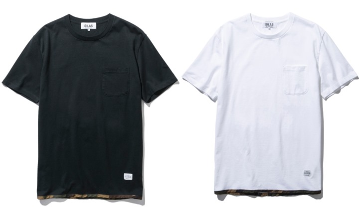 裾のパイピング部分がカモフラ！SILAS S/S CAMO PIPING CUTSEWNが発売中！ (サイラス カモ パイピング カットソー)