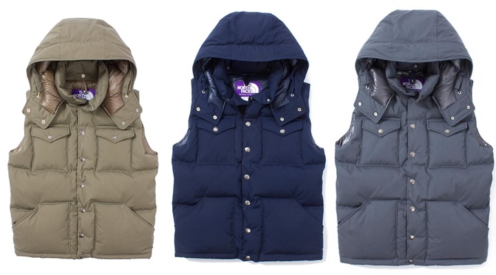 THE NORTH FACE PURPLE LABELから65/35 Hooded Sierra Vestが8月上旬発売！ (ザ・ノースフェイス パープル レーベル)