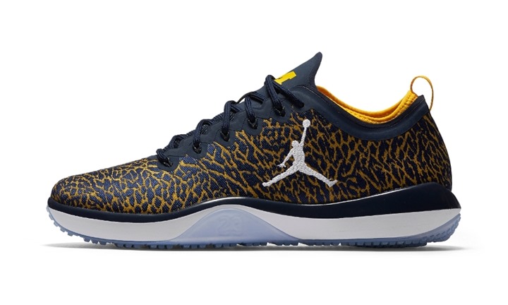 8/6発売！ナイキ ジョーダン トレーナー 1 ロー "ミシガン (NIKE JORDAN TRAINER 1 LOW “MICHIGAN”) [845403-420]